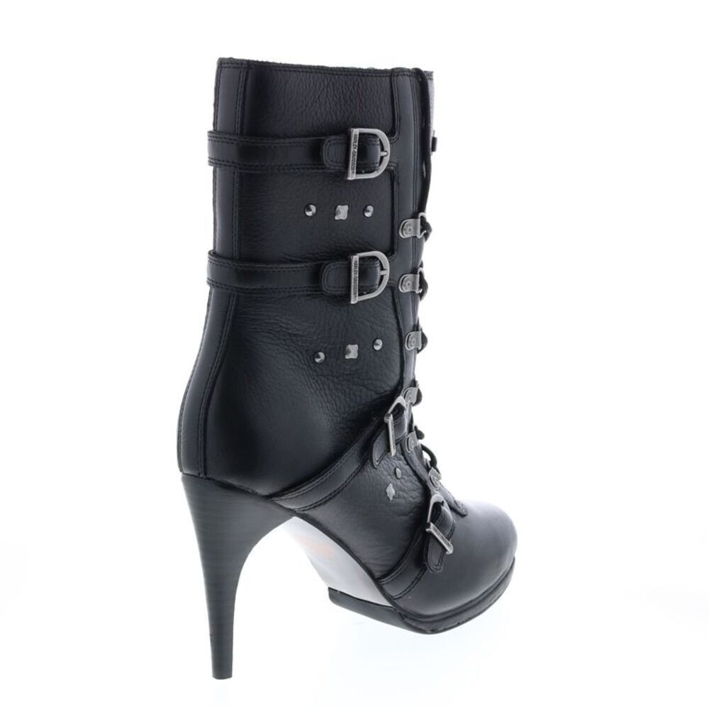 Harley-Davidson Womens Chesterton Black Boots. NIB. Size 9.5 - Picture 14 of 15